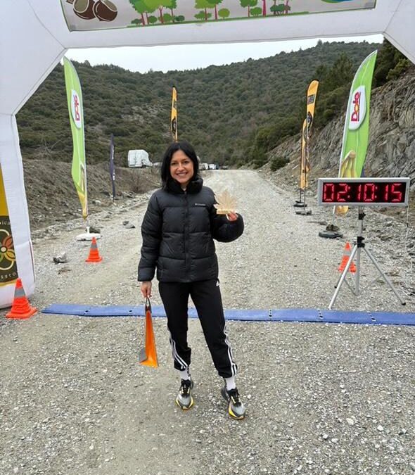 Σιαχούδη Έλενα, Χορτιάτης Trail Run 10χλμ.